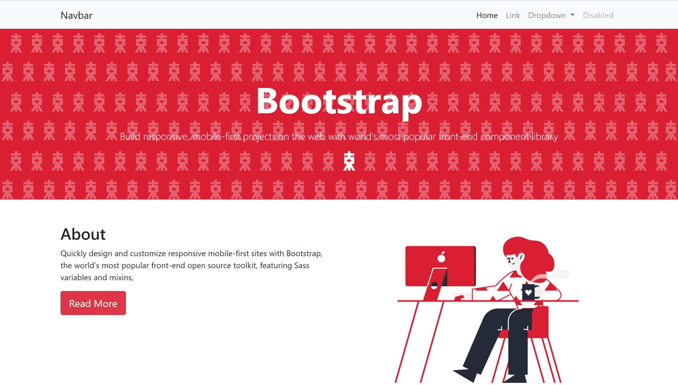 bootstrapサイト